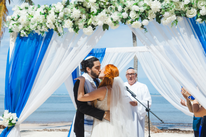 Jewish wedding in the Dominican Republic (Karina and Michael)